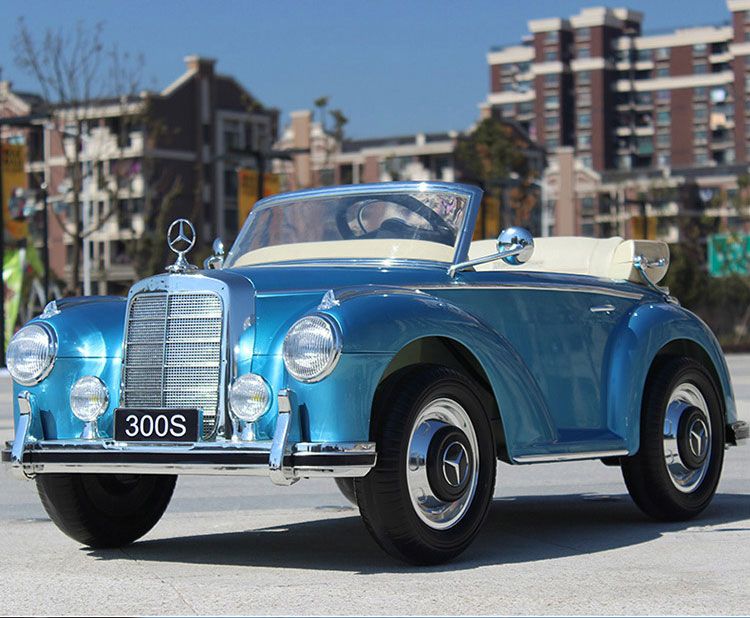 Электромобиль Mercedes Benz E-toro Classic голубой license Электромобиль Mercedes Benz E-toro Classic голубой license