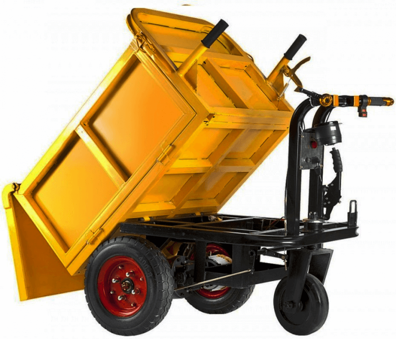 Самоходная тачка Rutrike «Бункер» СТБ 500 48V900W Самоходная тачка Rutrike «Бункер» СТБ 500 48V900W