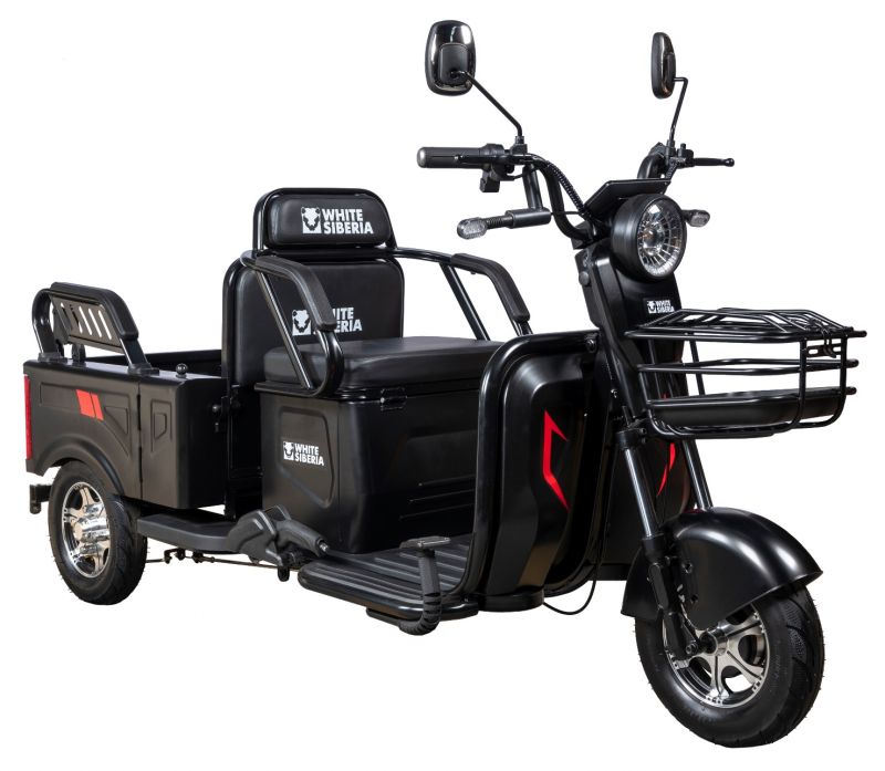 Электротрицикл WHITE SIBERIA SIBTRIKE Max 2000W (Витринный образец без пробега) Электротрицикл WHITE SIBERIA SIBTRIKE Max 2000W (Витринный образец без пробега)