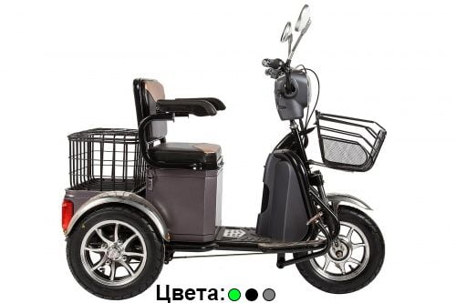 Трицикл Rutrike S1 V2 500W 48v 18Ah - электроскутер Трицикл Rutrike S1 V2 500W 48v 18Ah - электроскутер